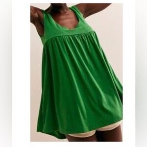 Kelly Green Mazarin Mini Dress